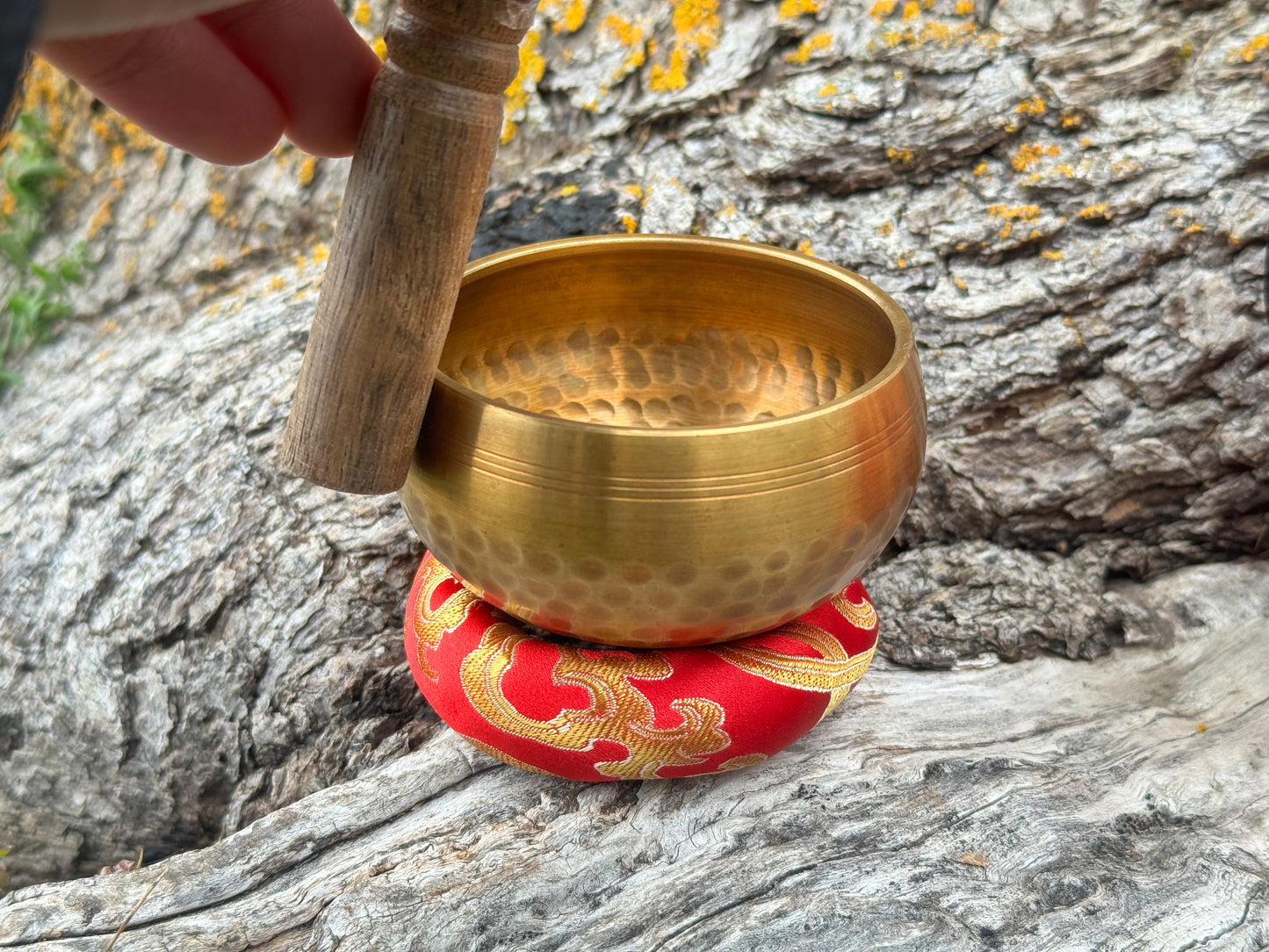 Palm Singing Bowl for Sound Healing and Meditation - Perfect for Beginners