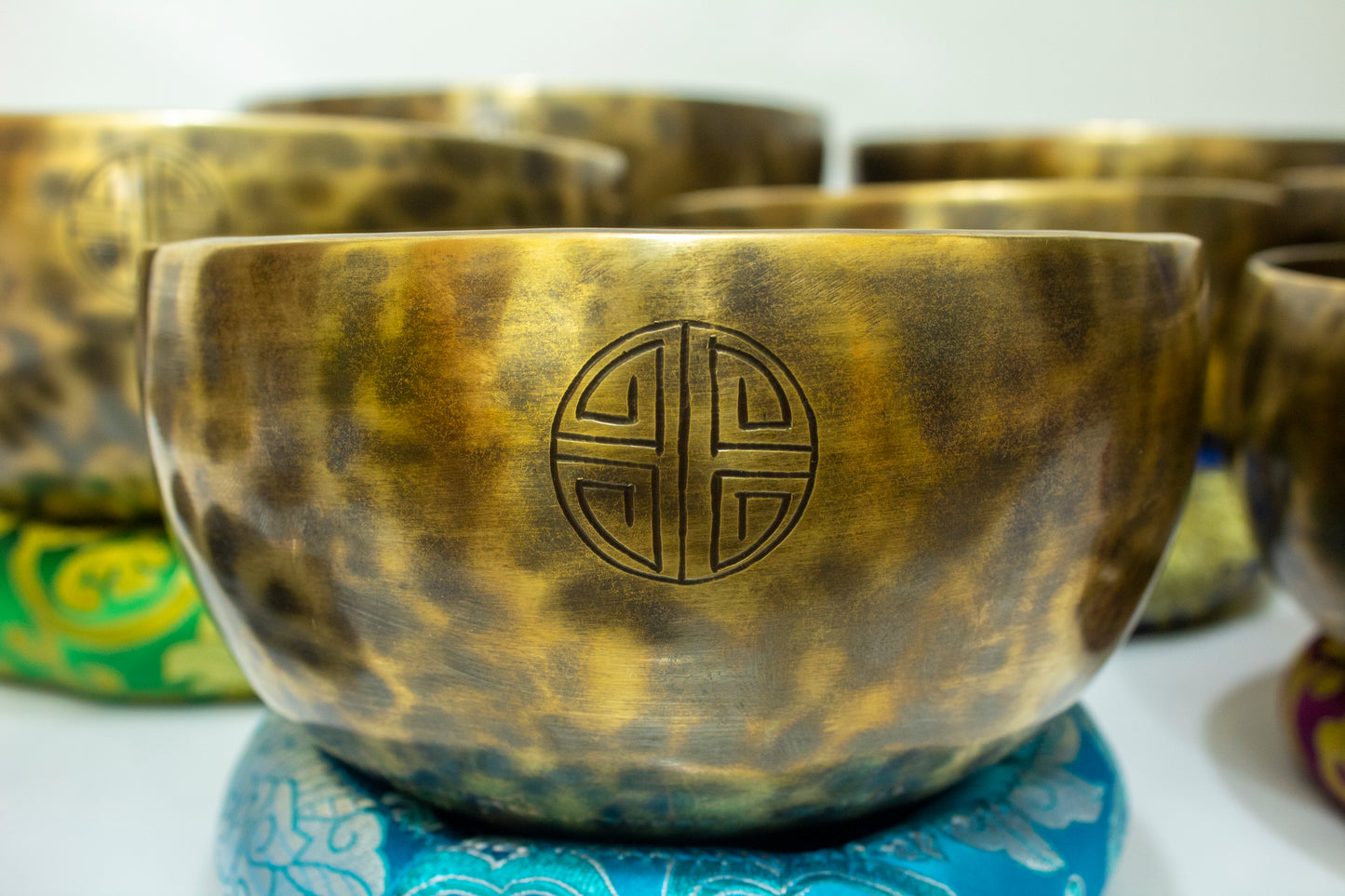 Full Moon Singing Bowl Set | Professional Chakra Tuned Handmade Bowls