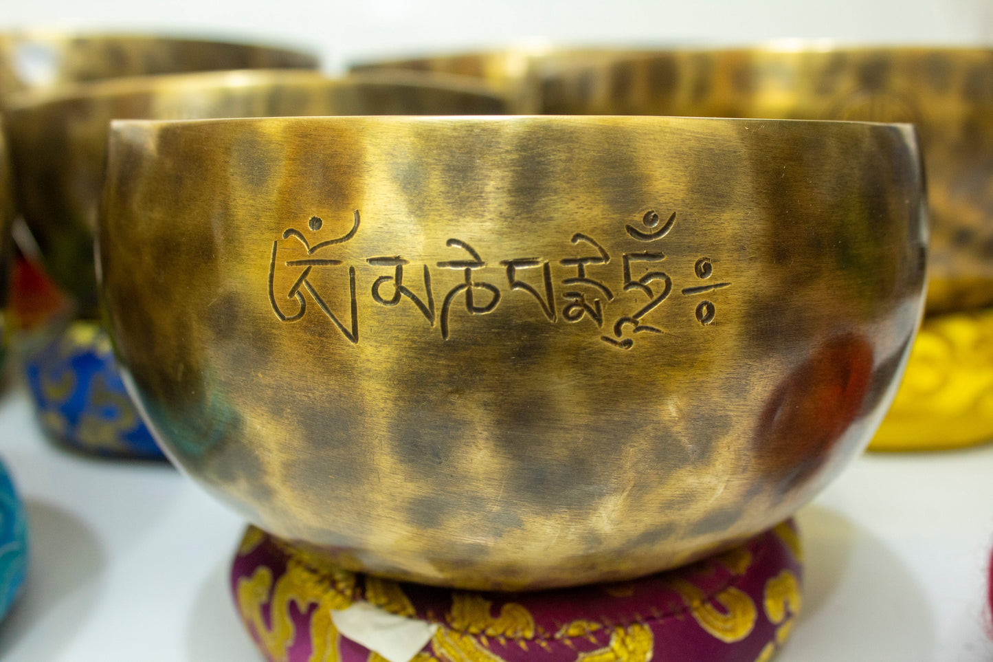 Master Healing Set Full Moon Singing Bowl Set | Professional Chakra Tuned Handmade Bowls